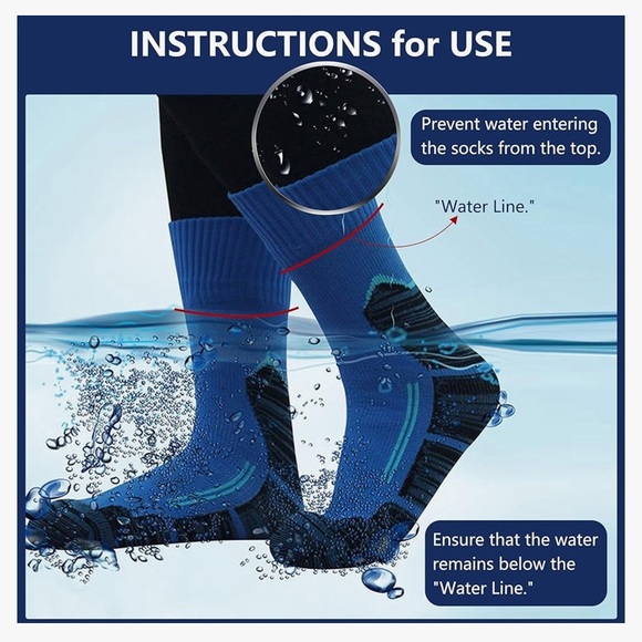 Randy Sun M Waterproof Socks - Picture 5 of 10